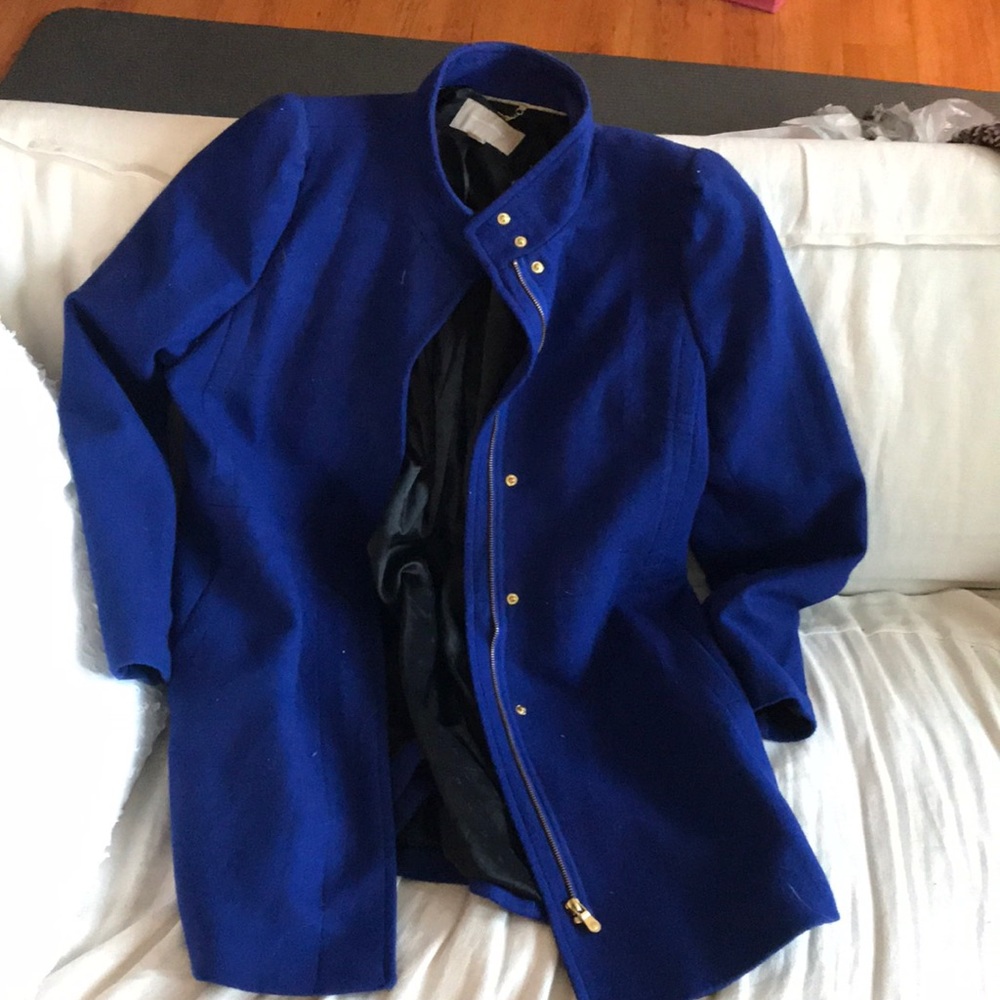 Cobalt blue Banana Republic pea coat size XL